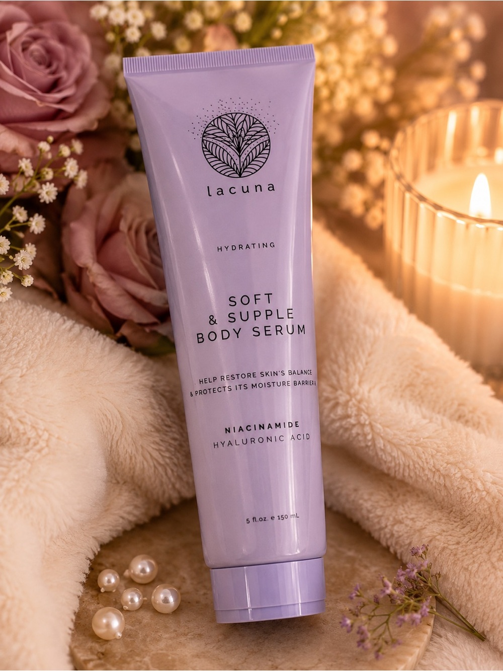 Lacuna Hydrating Body Serum w/ Niacinamide & Hyaluronic Acid